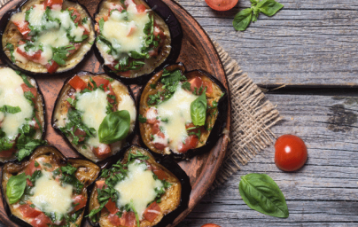 LCHF Auberginen-Pizza LCHF Auberginen-Pizza
